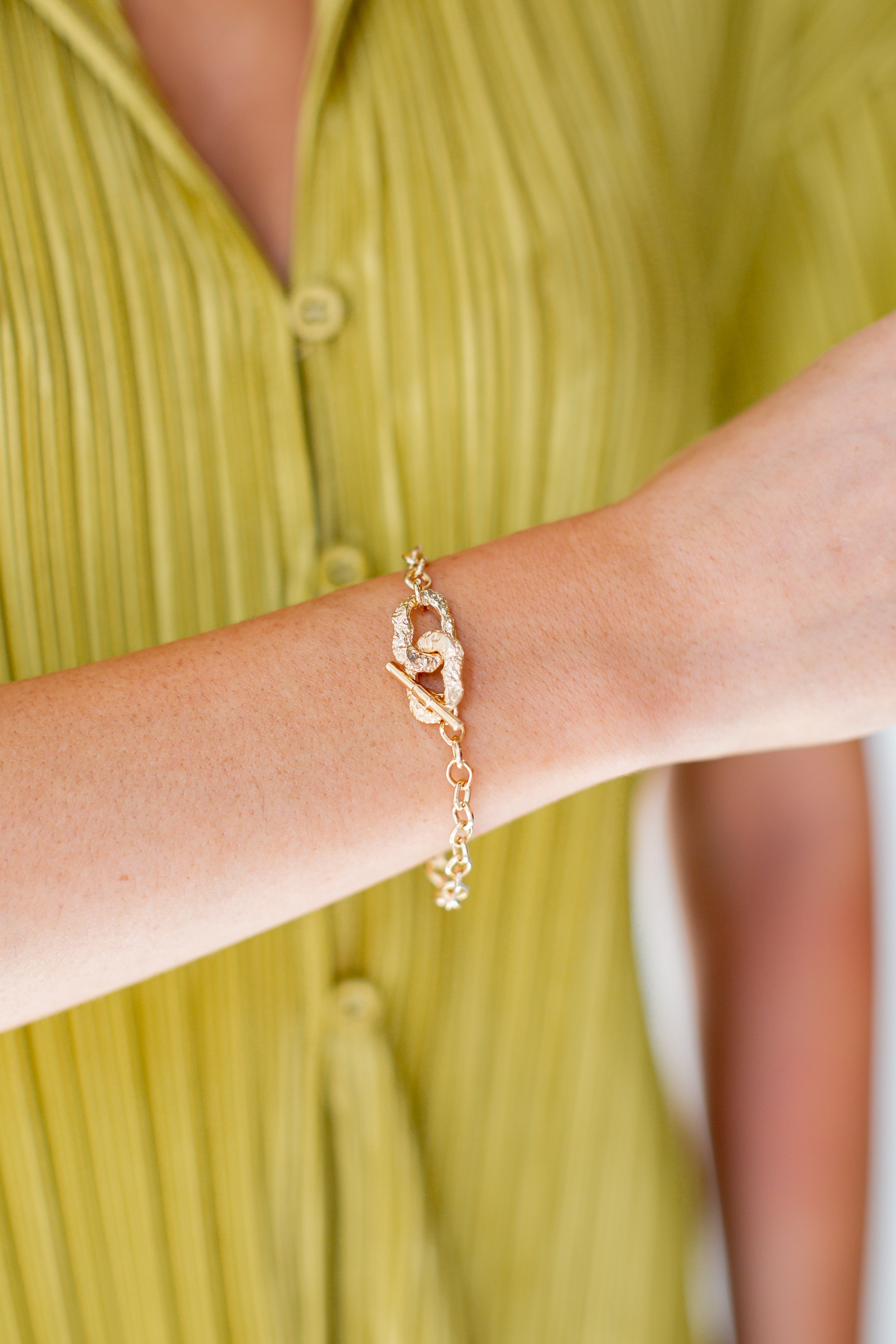 FINAL SALE - Ari Gold Chainlink Bracelet