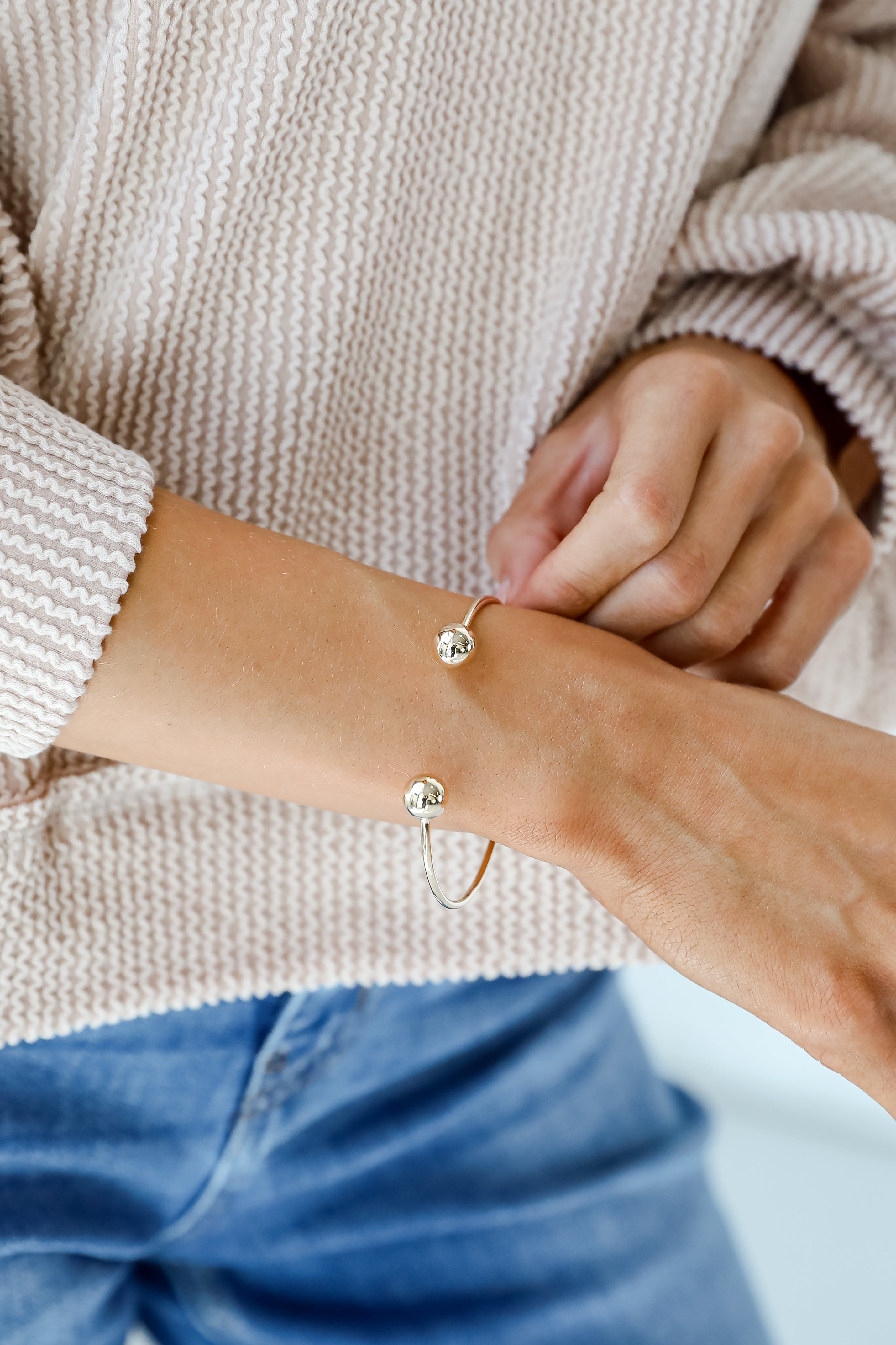 FINAL SALE - Hallie Gold Cuff Bracelet