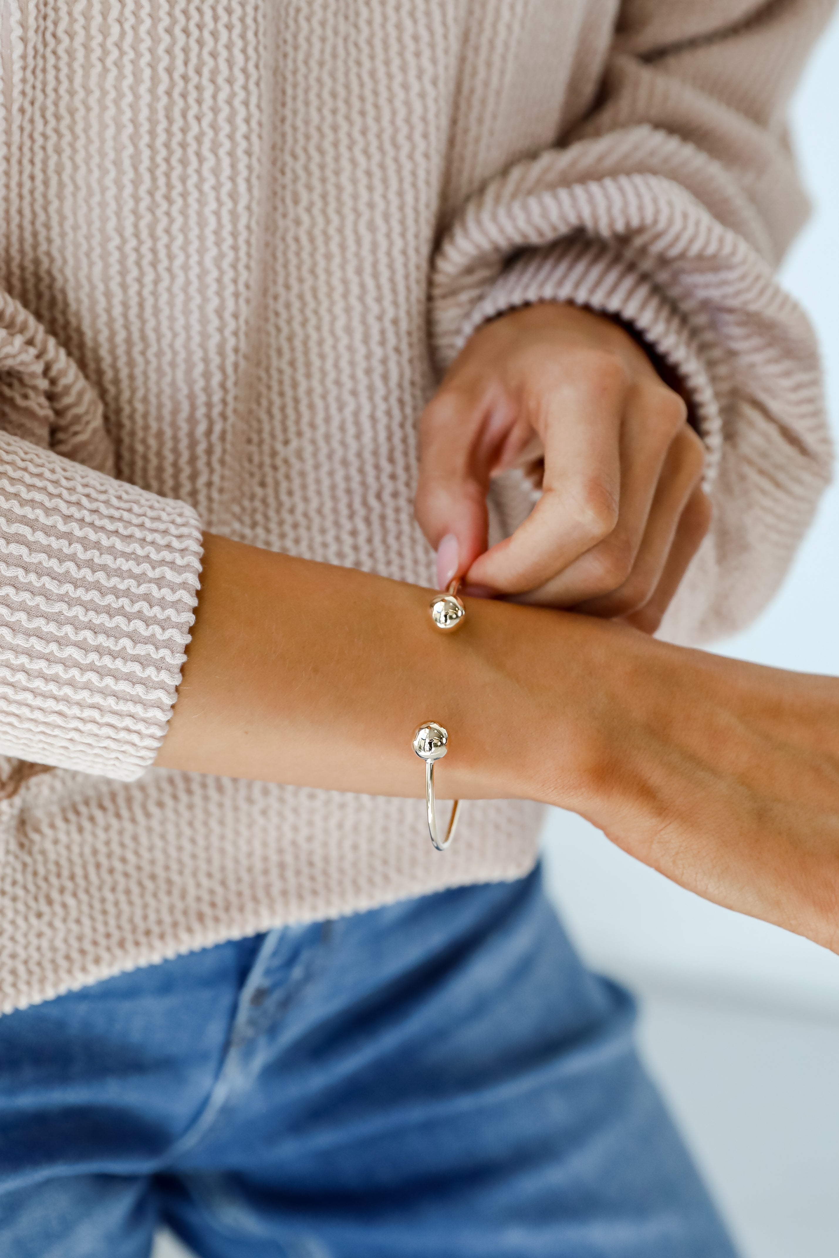 FINAL SALE - Hallie Gold Cuff Bracelet