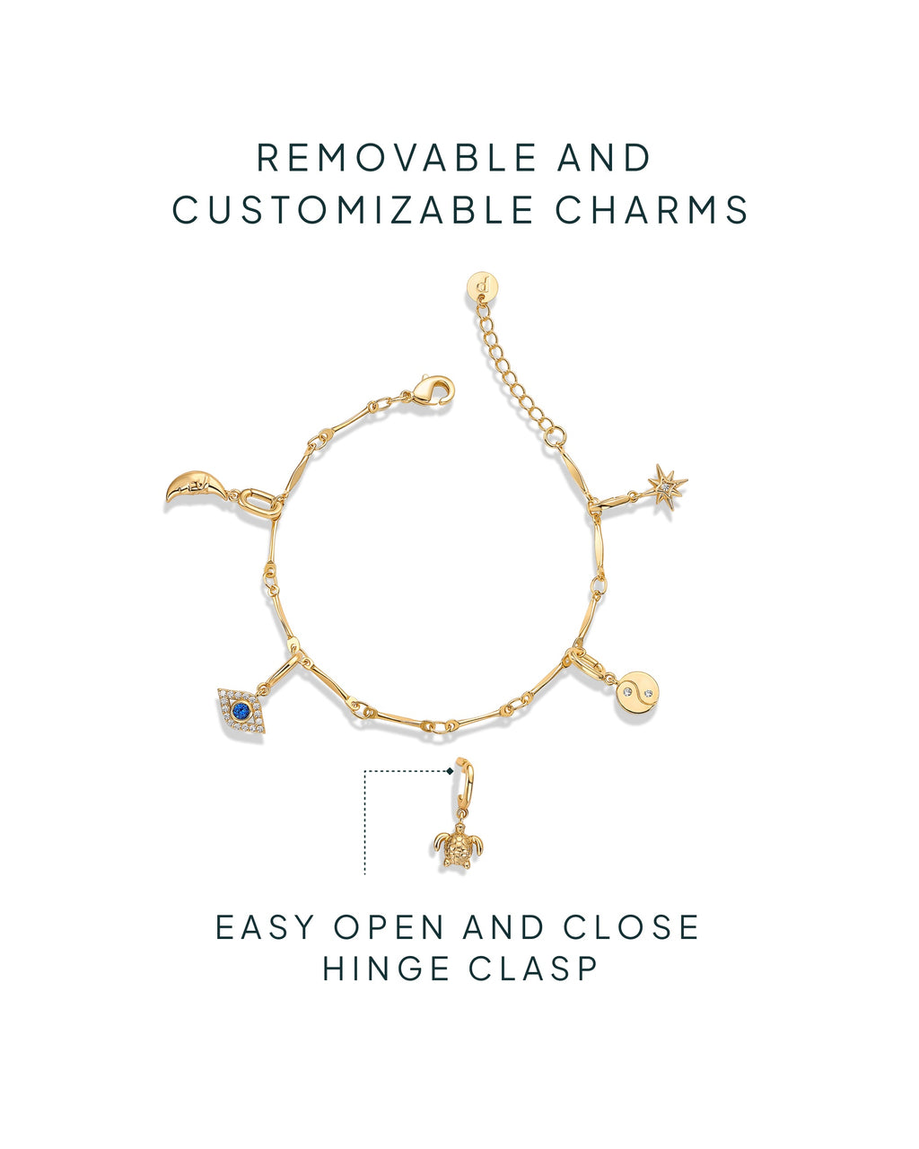 Cosmic Drip Charm Bracelet Set