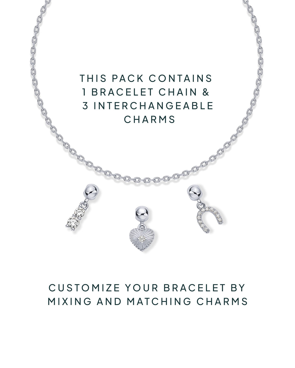 Charm Stack Era â€“ Heart & Horseshoe Vibes Bracelet Set