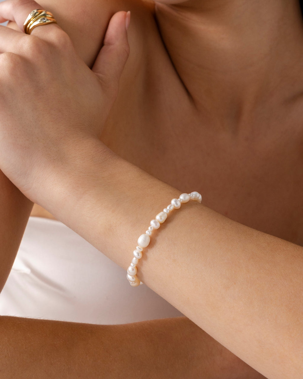 Irregular Freshwater Pearl Bracelet