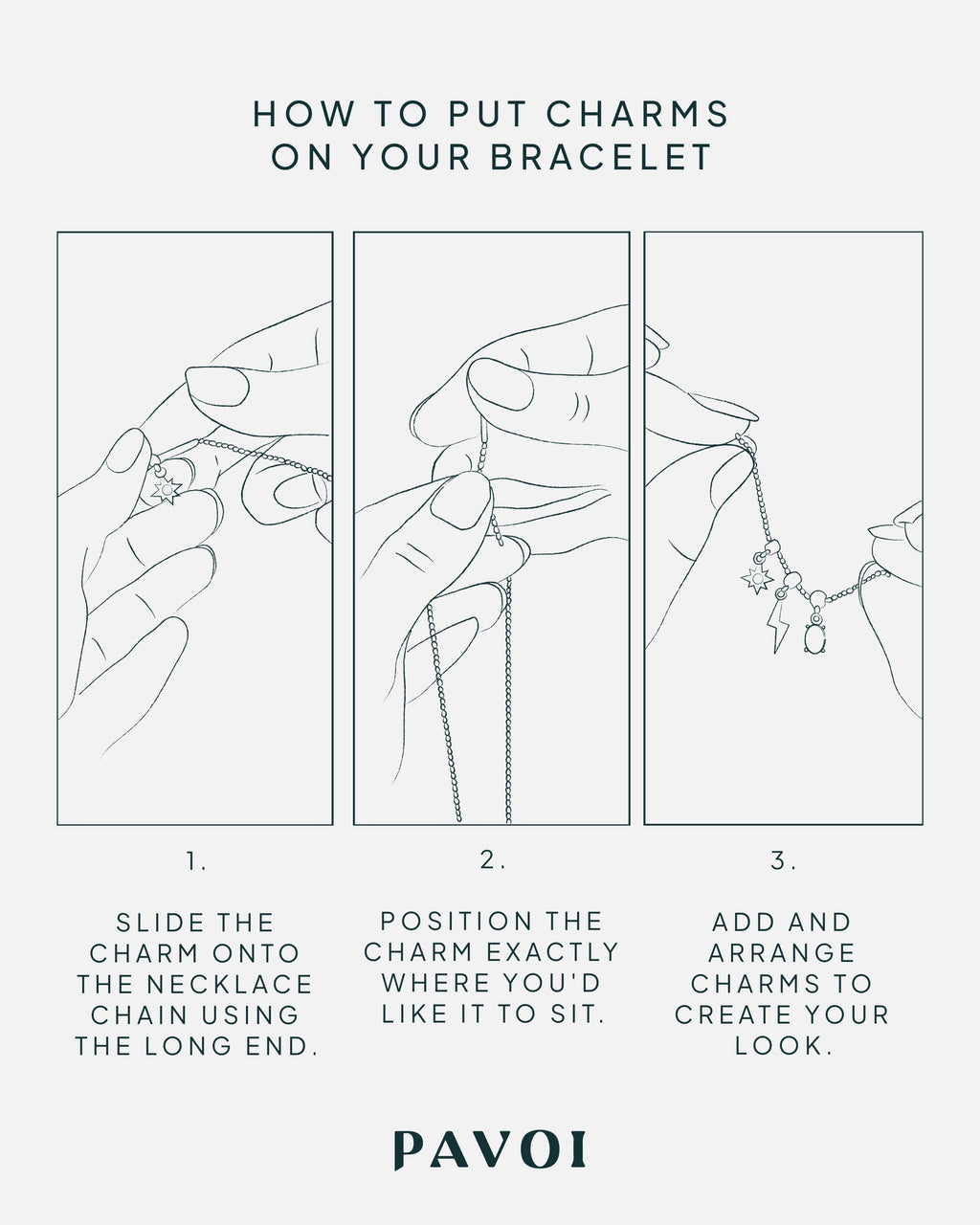 Bloom & Shine Sliding Charm Bracelet Set