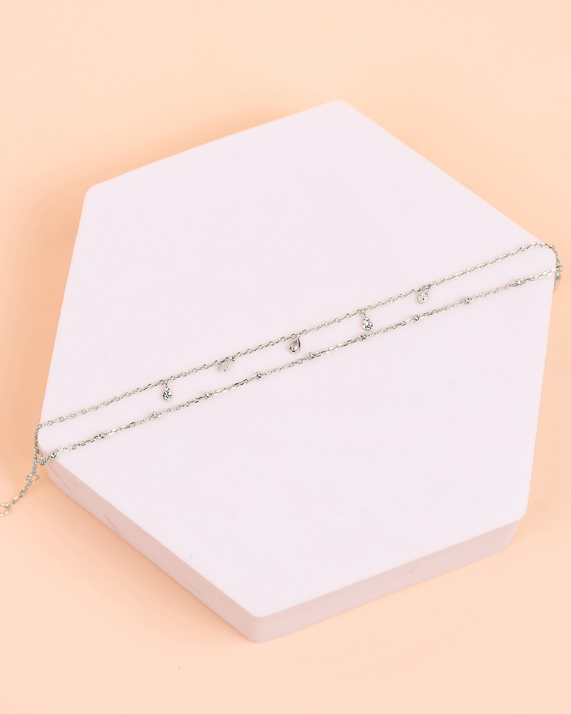 Double Wrap Charm Bracelet