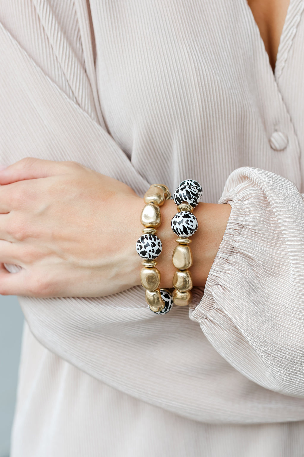 FINAL SALE - London Beaded Bracelet Set