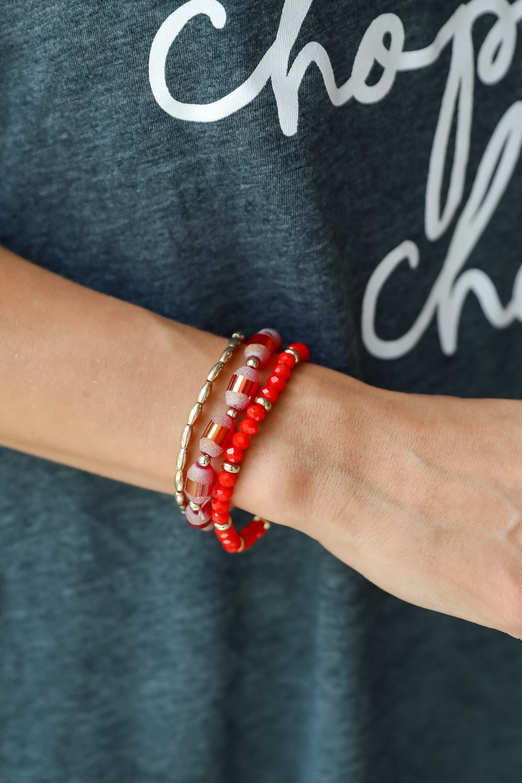 FINAL SALE - Skylar Beaded Bracelet Set