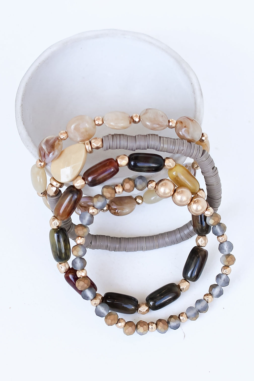FINAL SALE - Morgan Beaded Bracelet Set