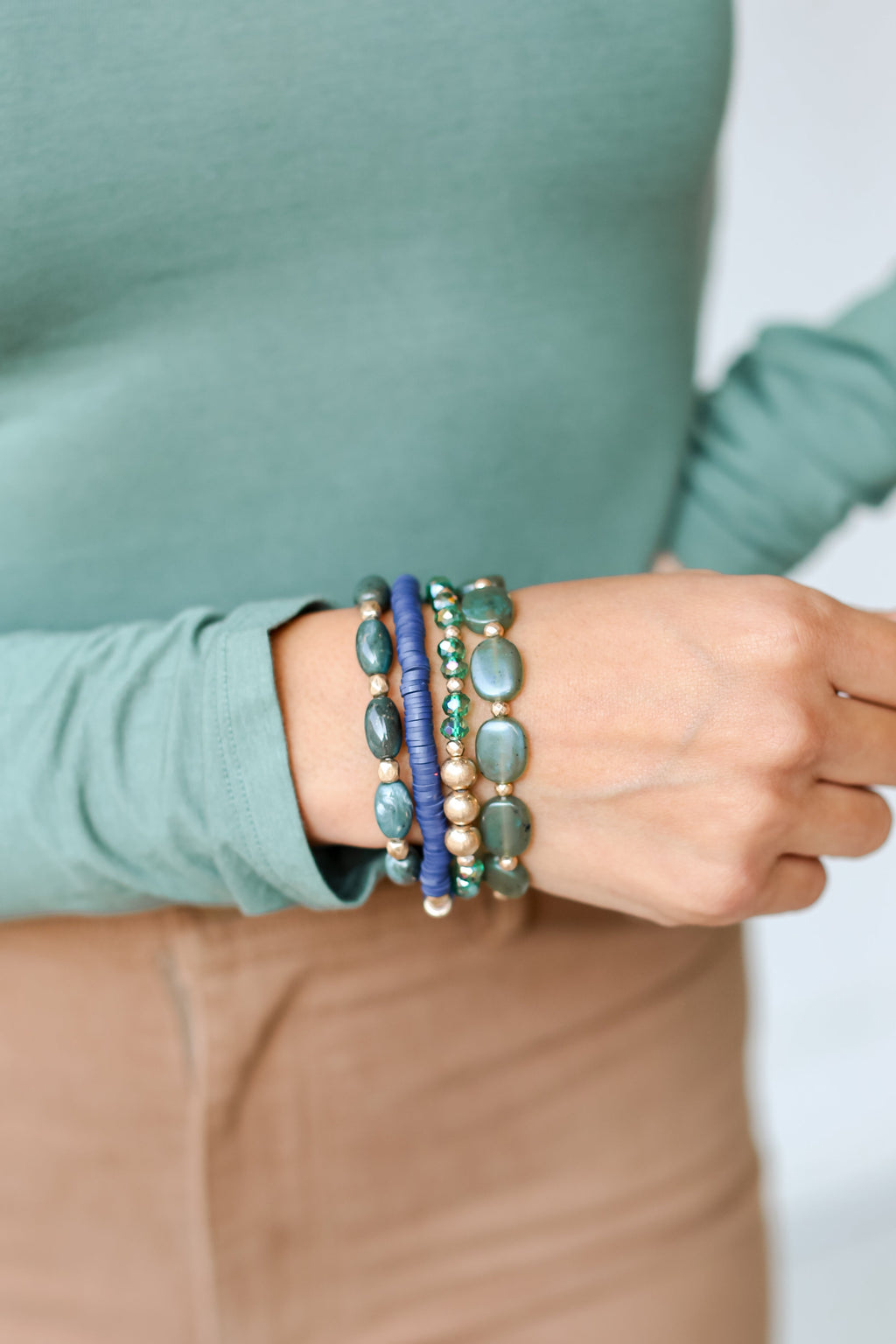 FINAL SALE - Morgan Beaded Bracelet Set