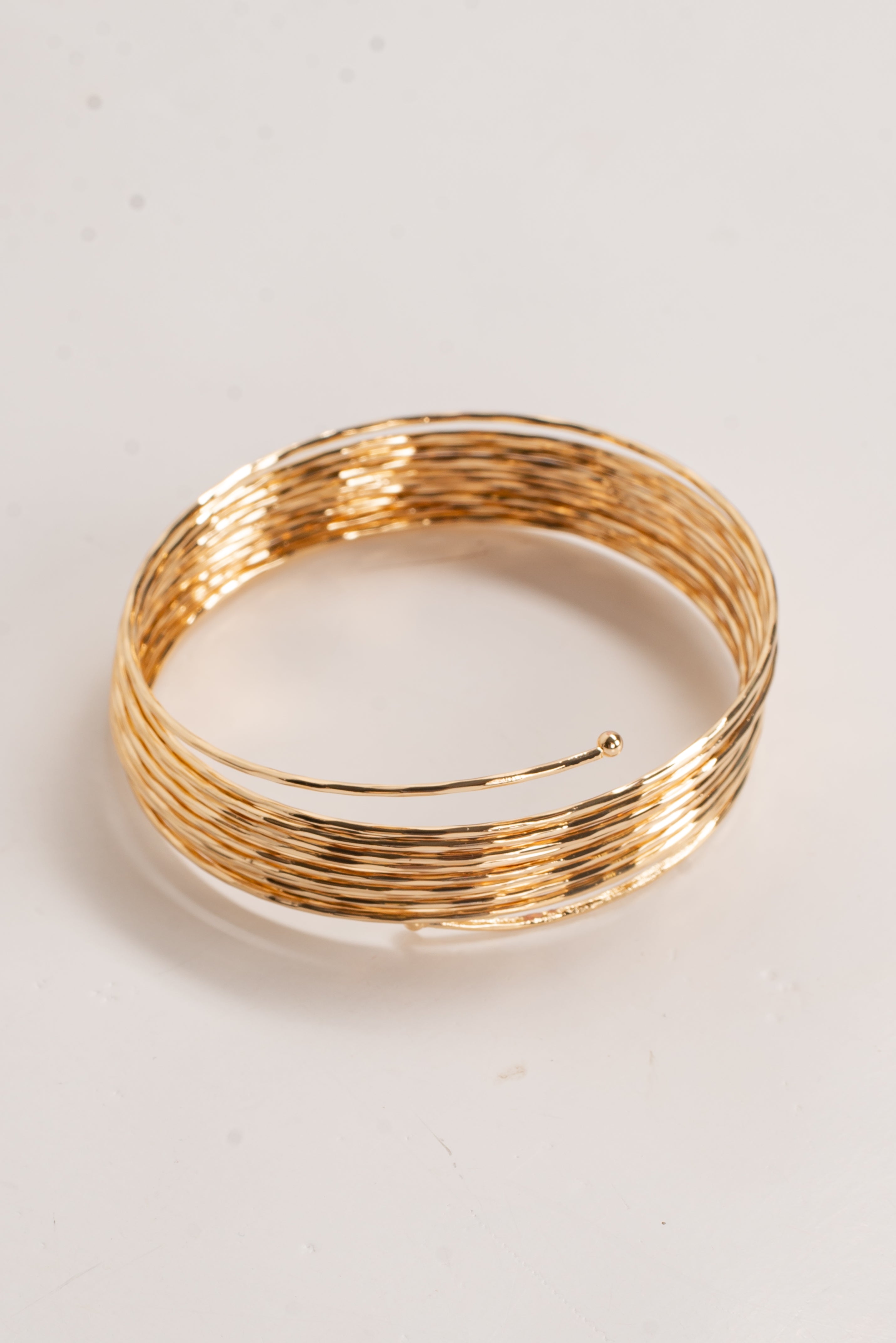 Rosie Gold Bangle Bracelet Set