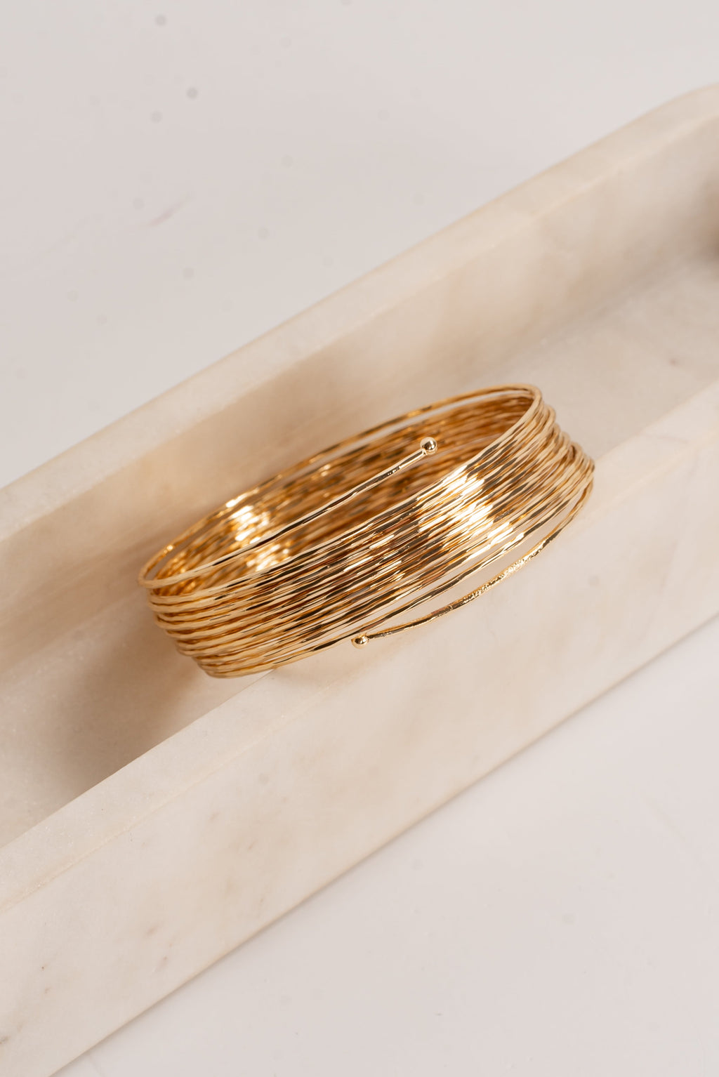 Rosie Gold Bangle Bracelet Set