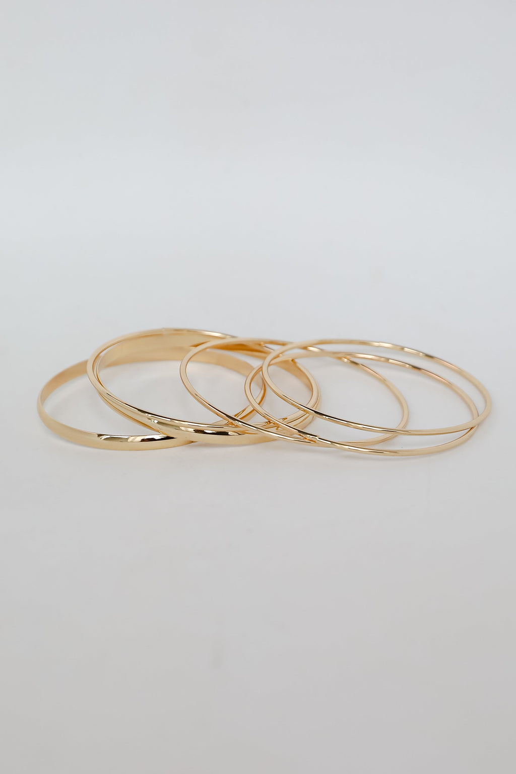 FINAL SALE - Missy Gold Bangle Set