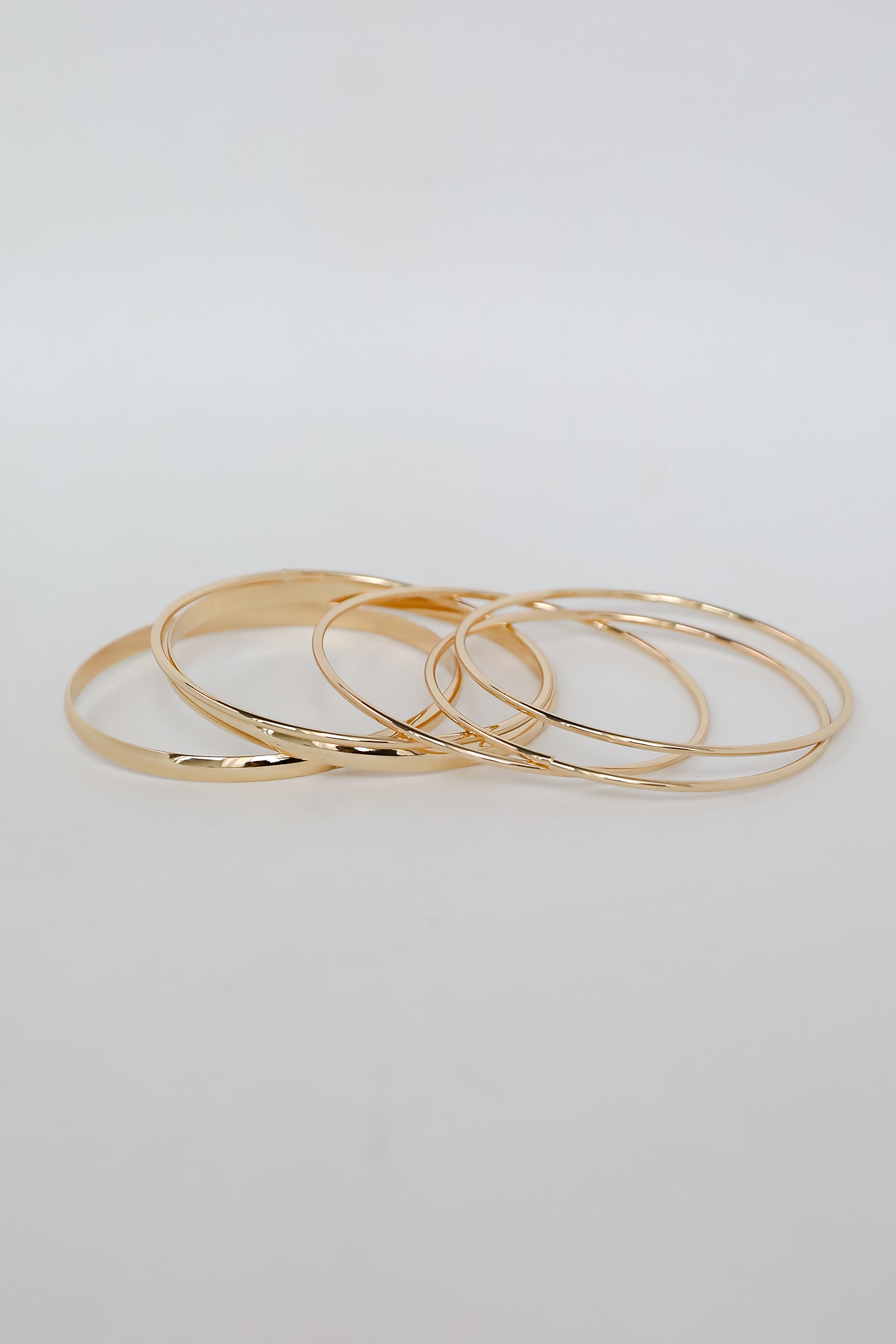 FINAL SALE - Missy Gold Bangle Set