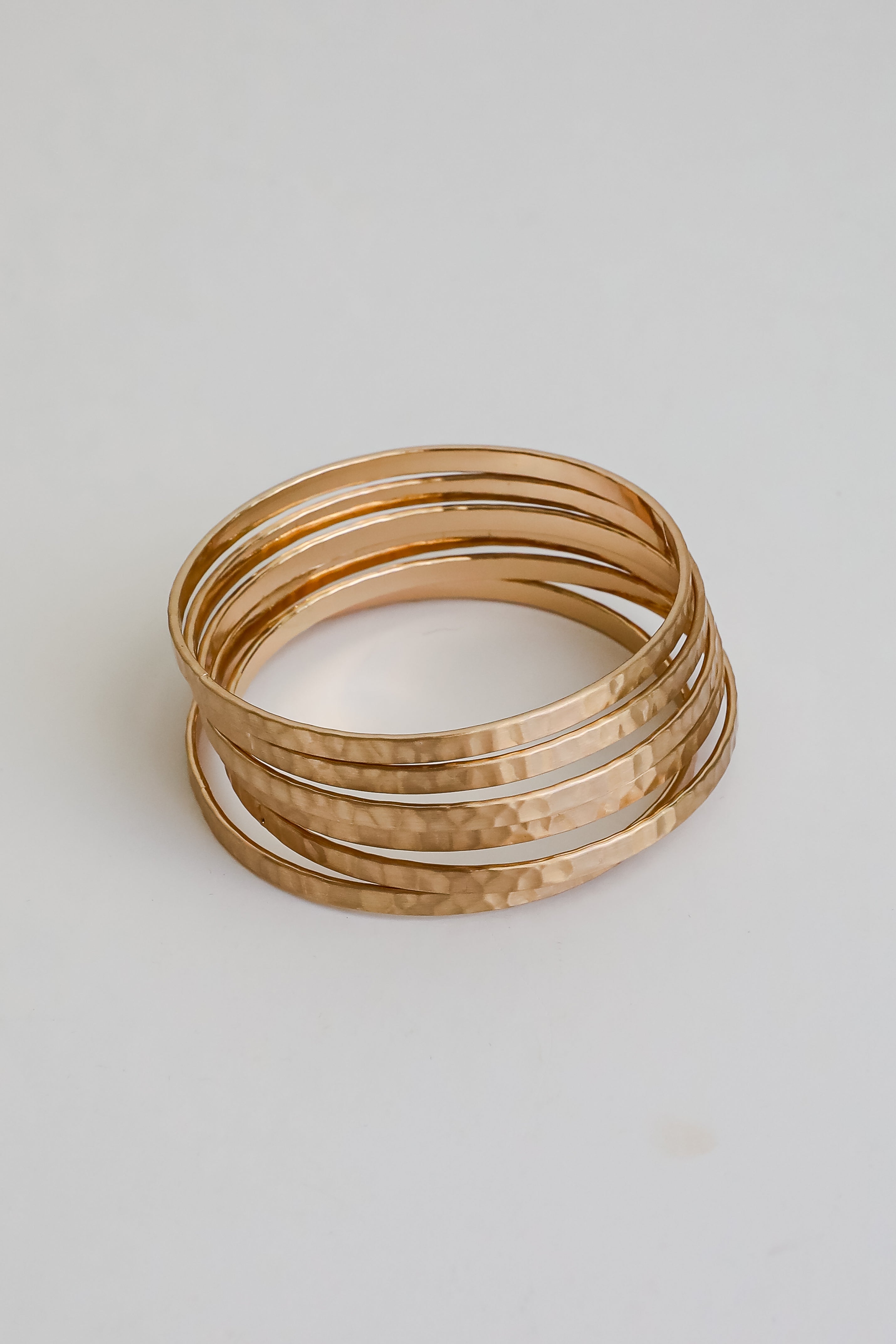 Isabella Gold Bangle Set