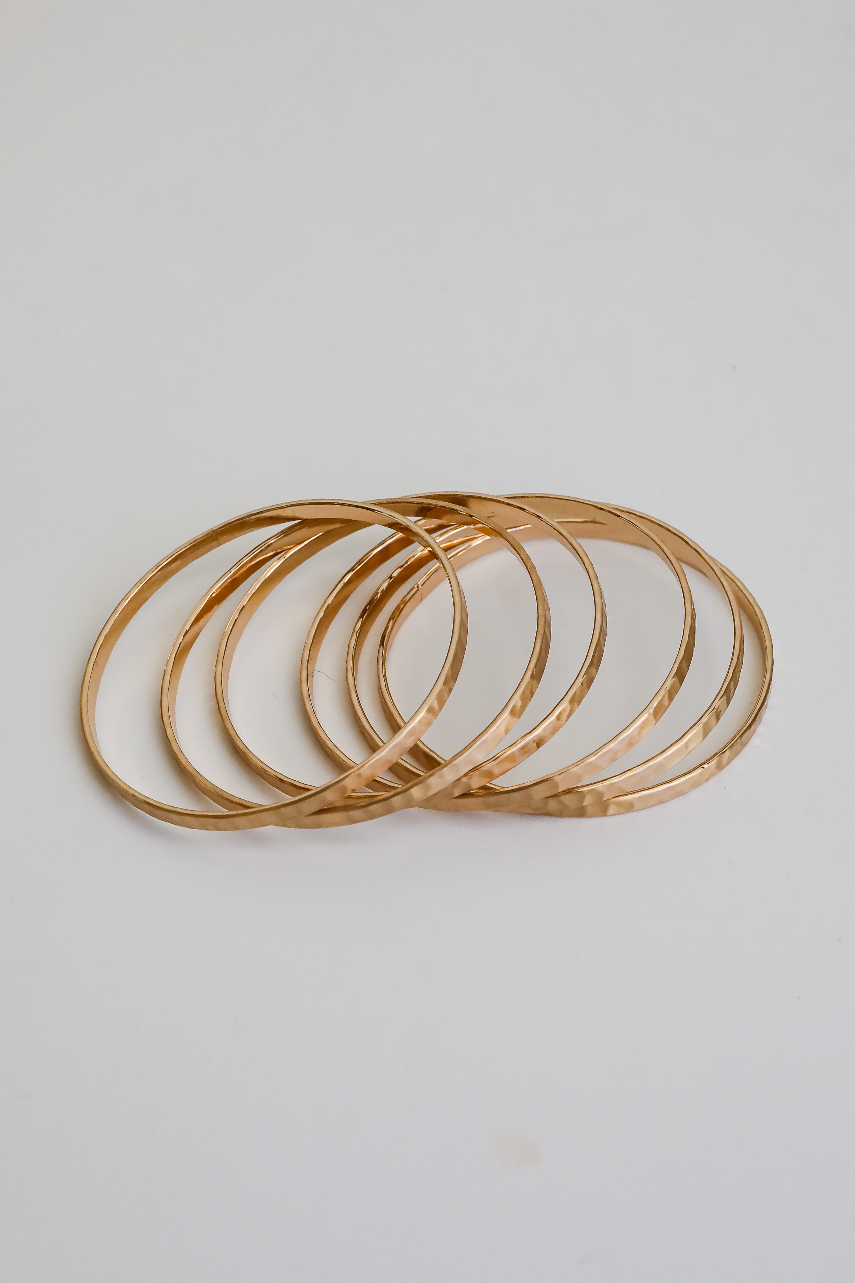 Isabella Gold Bangle Set