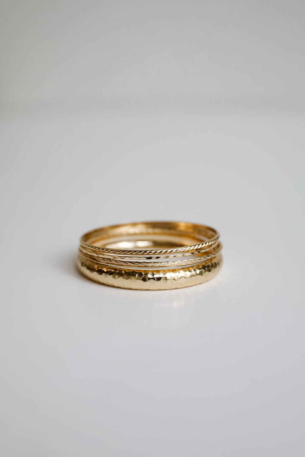 Melody Gold Bangle Set