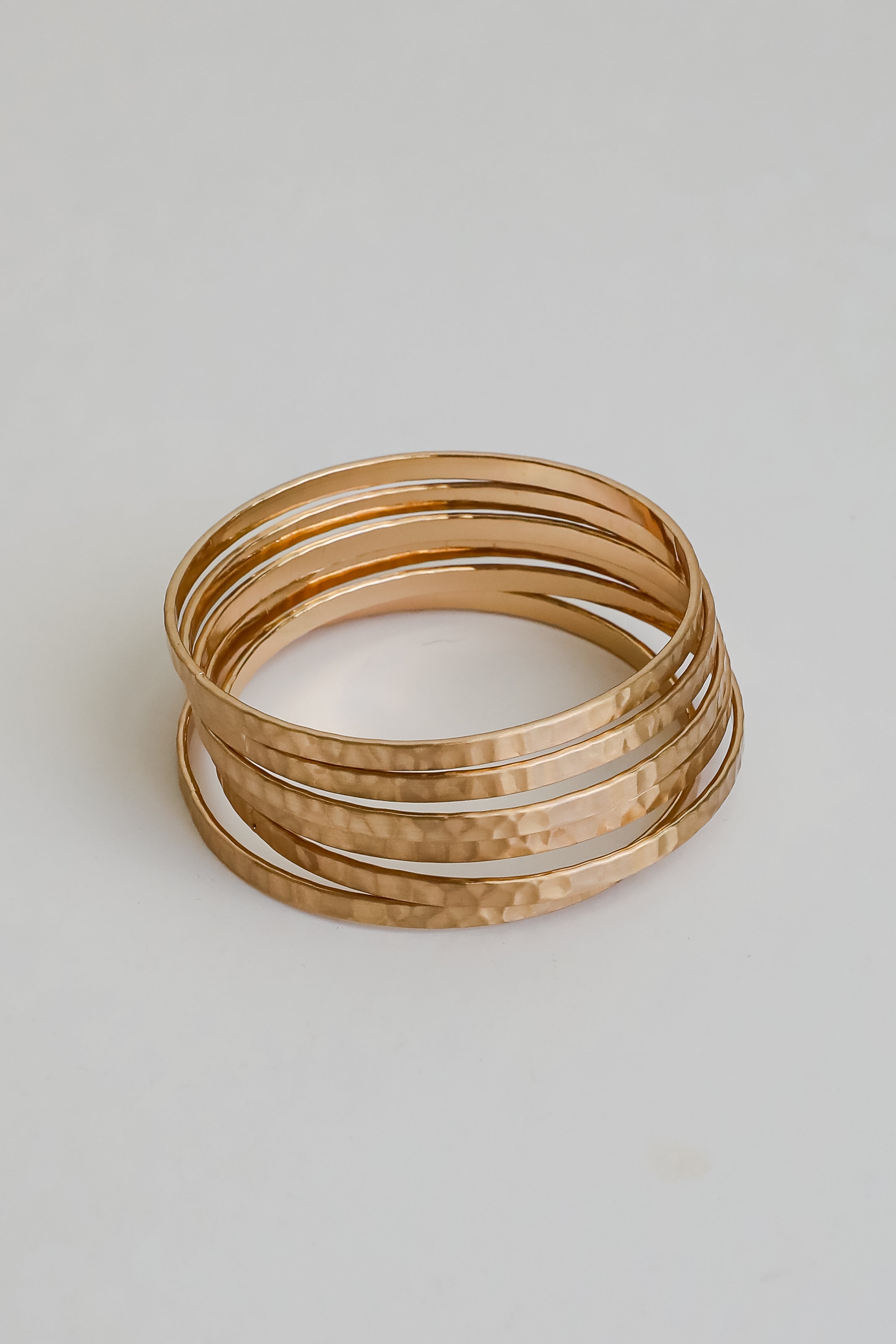 Isabella Gold Bangle Set
