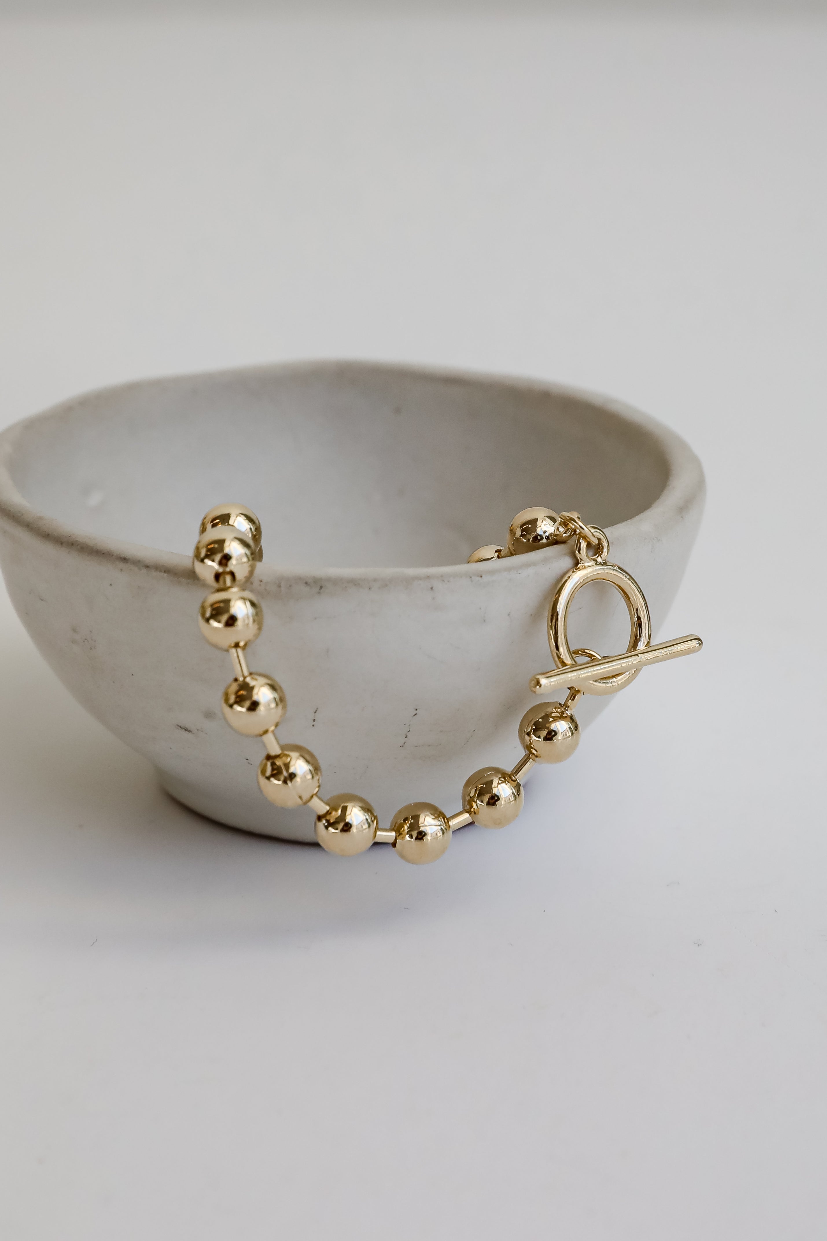 Emma Gold Beaded Bracelet