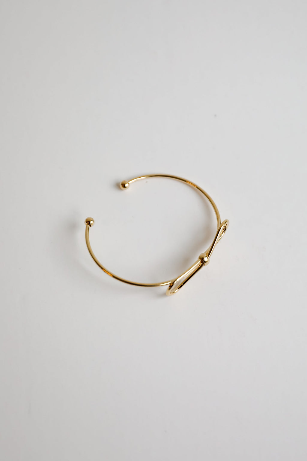 Remi Gold Bow Cuff Bracelet