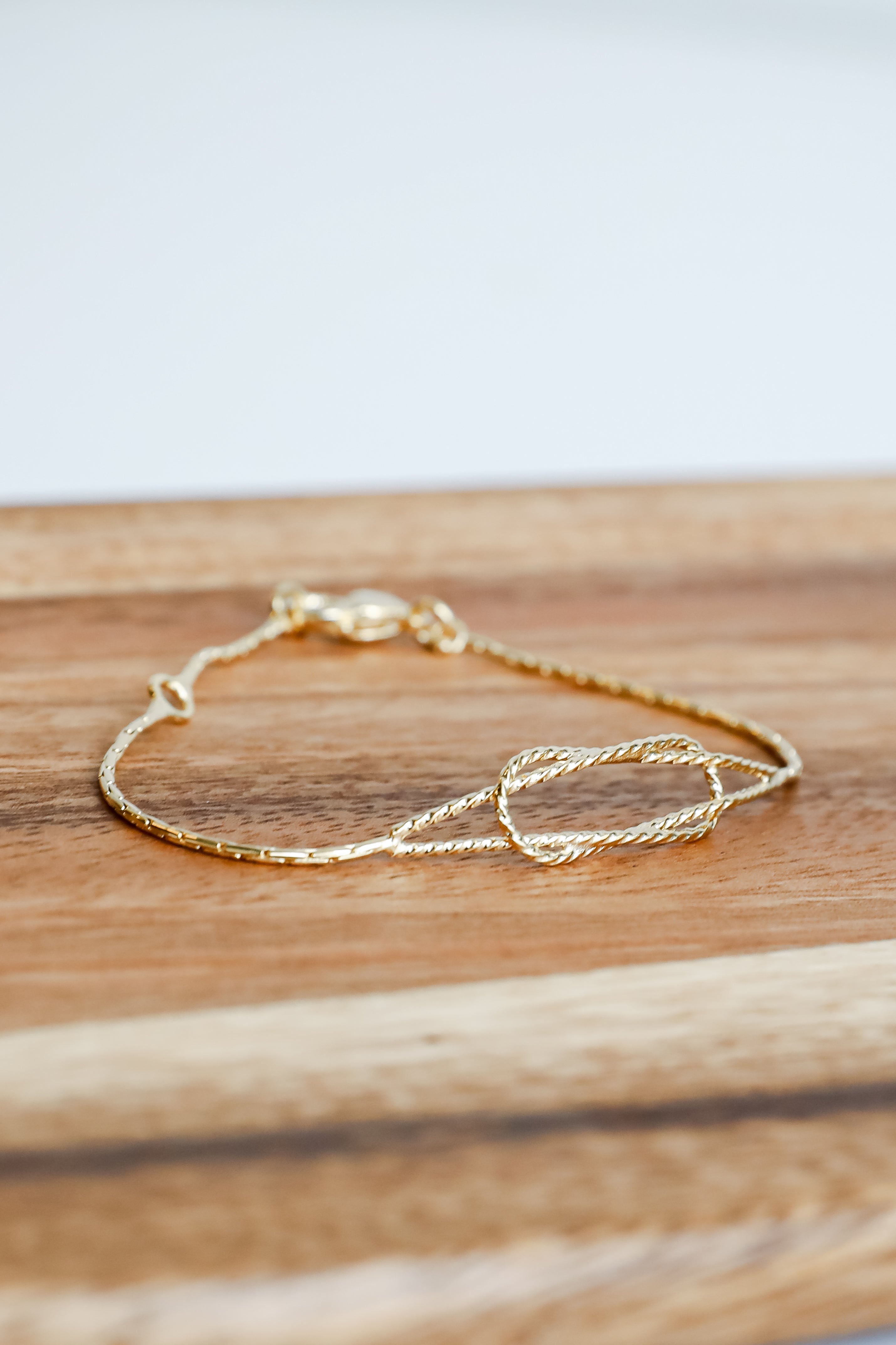 Claire Gold Chain Bracelet