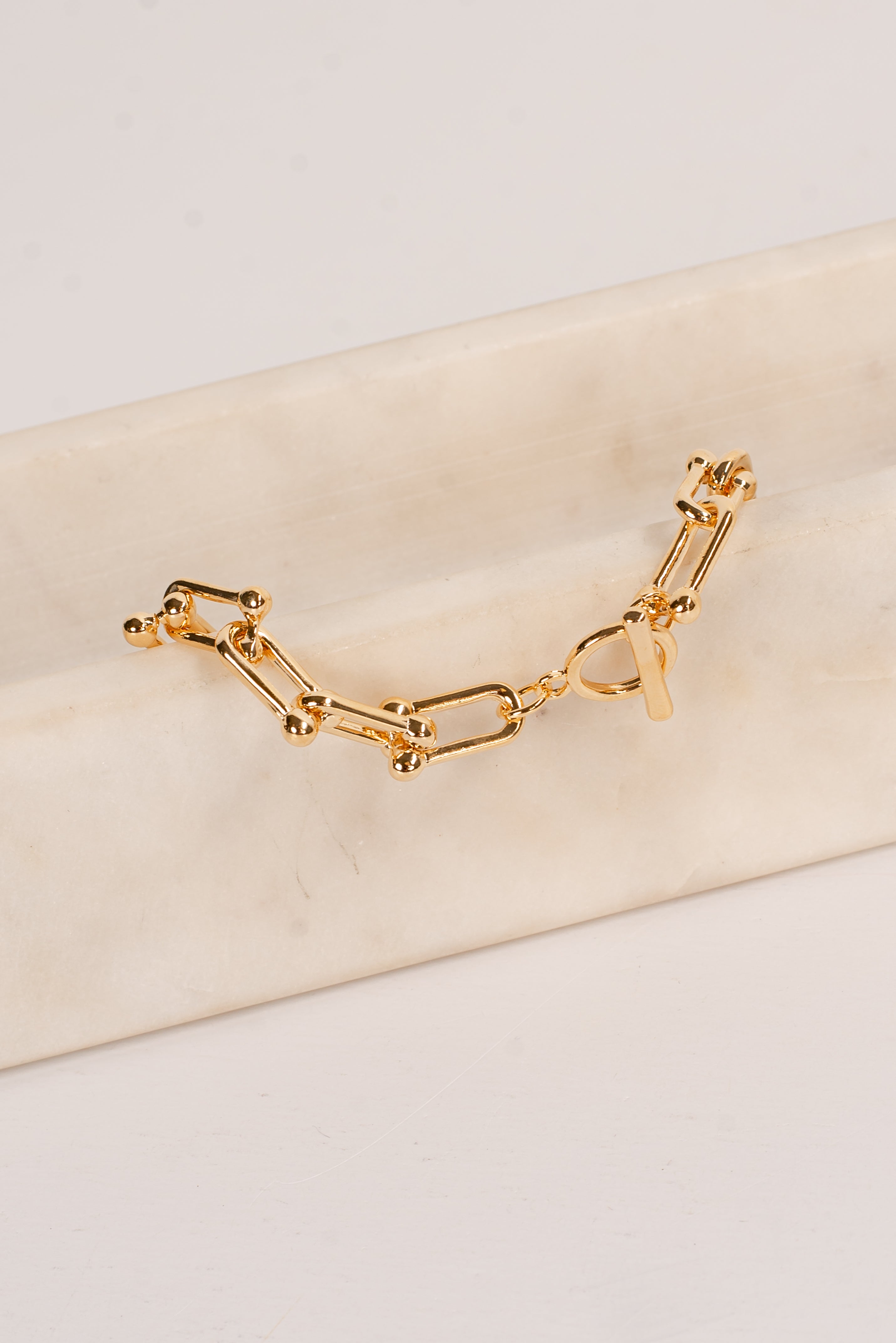 Daphne Gold Chainlink Bracelet