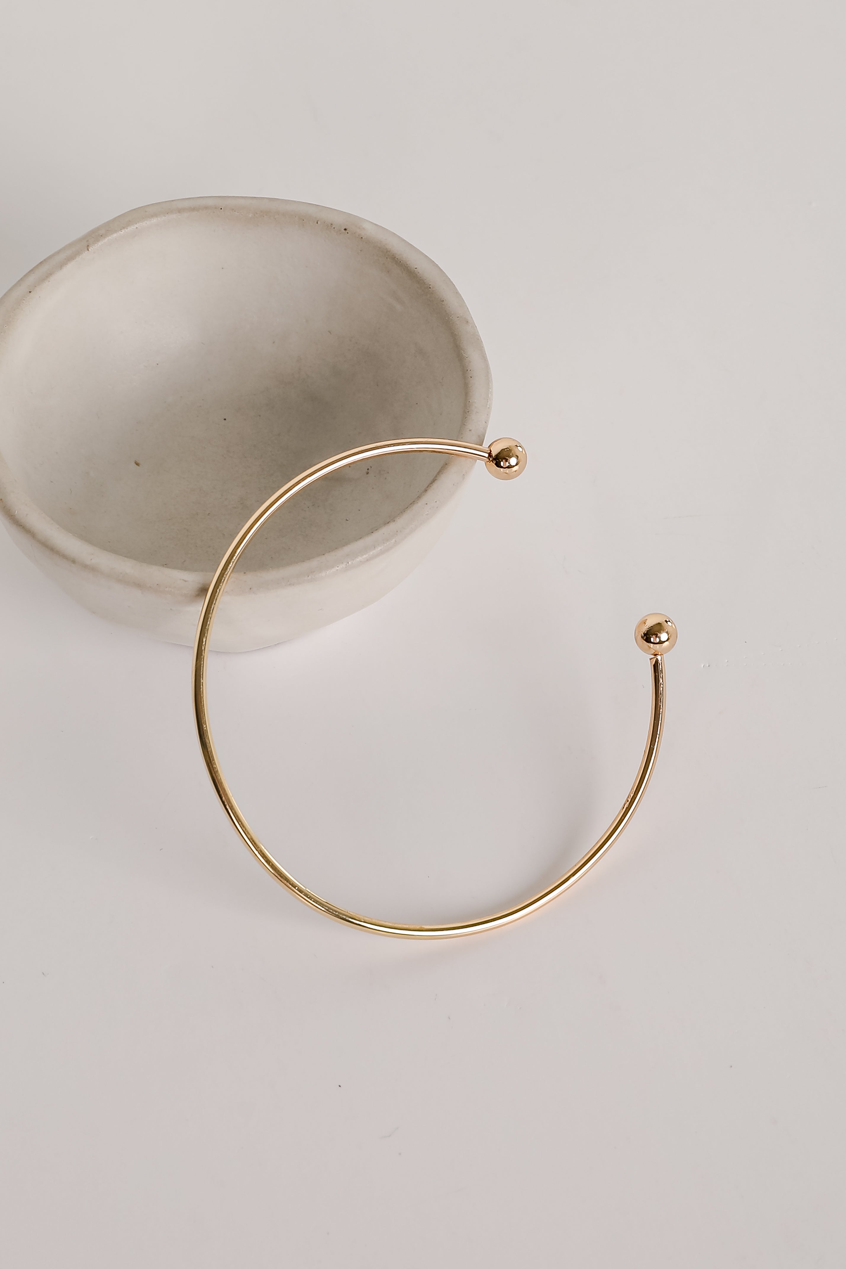 Hattie Gold Cuff Bracelet