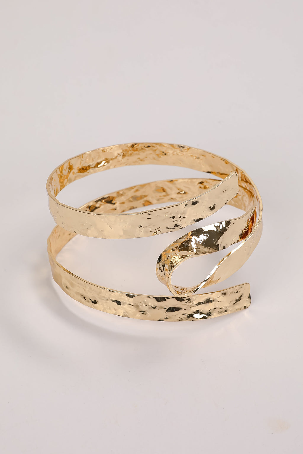 Brooke Gold Double Cuff Bracelet