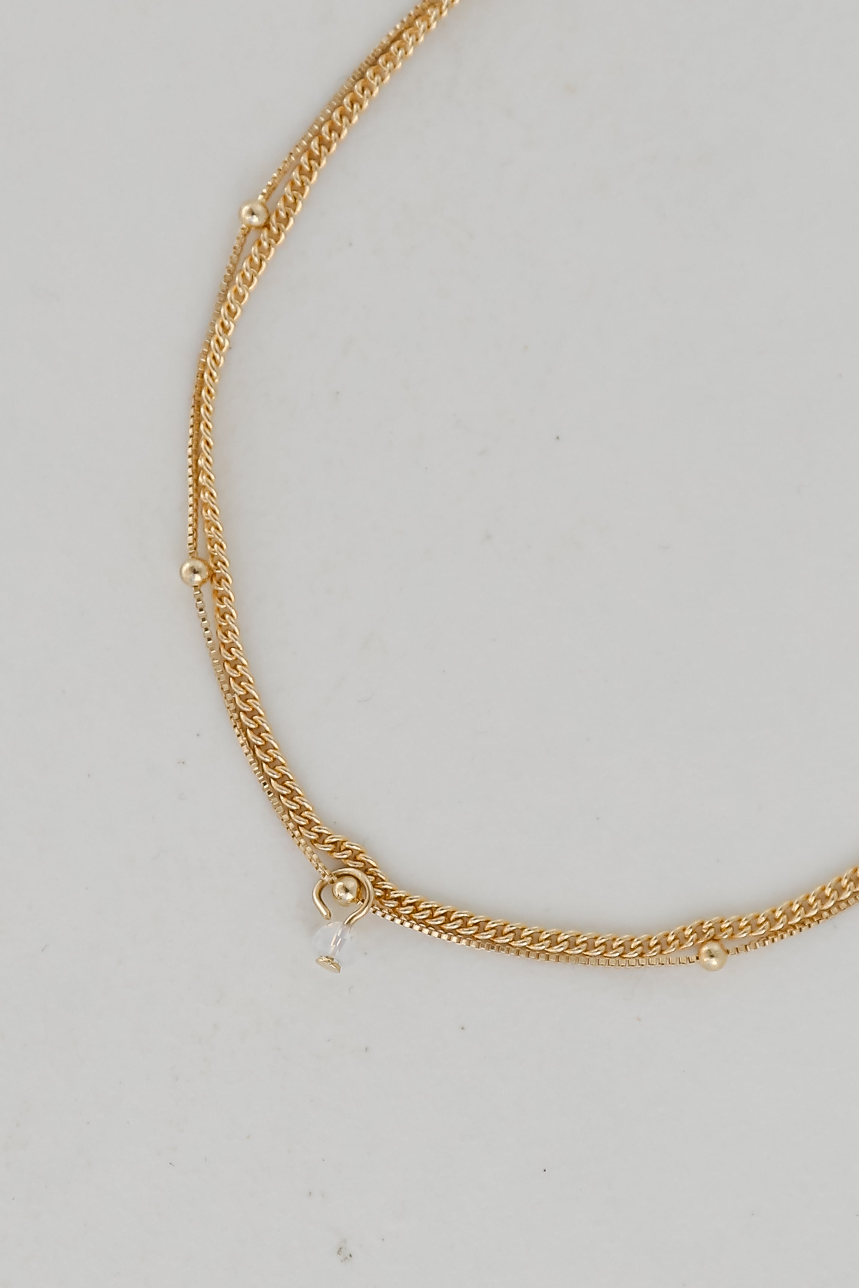 FINAL SALE - Eleanor Gold Layered Chain Bracelet