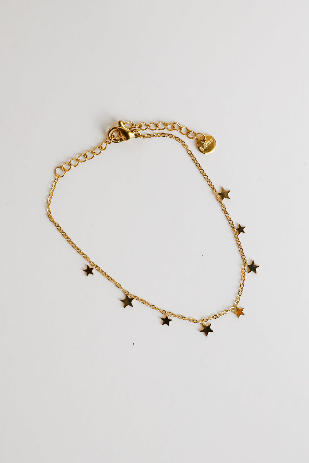 Elise Gold Star Charm Bracelet