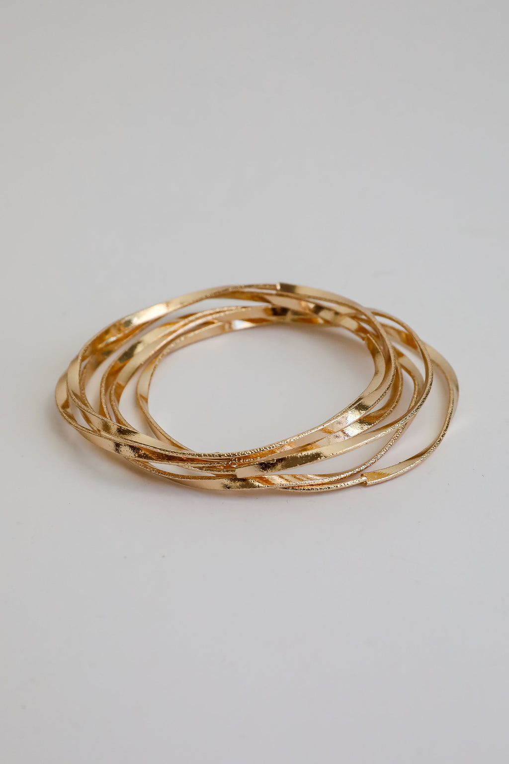 Charlotte Gold Bangle Set