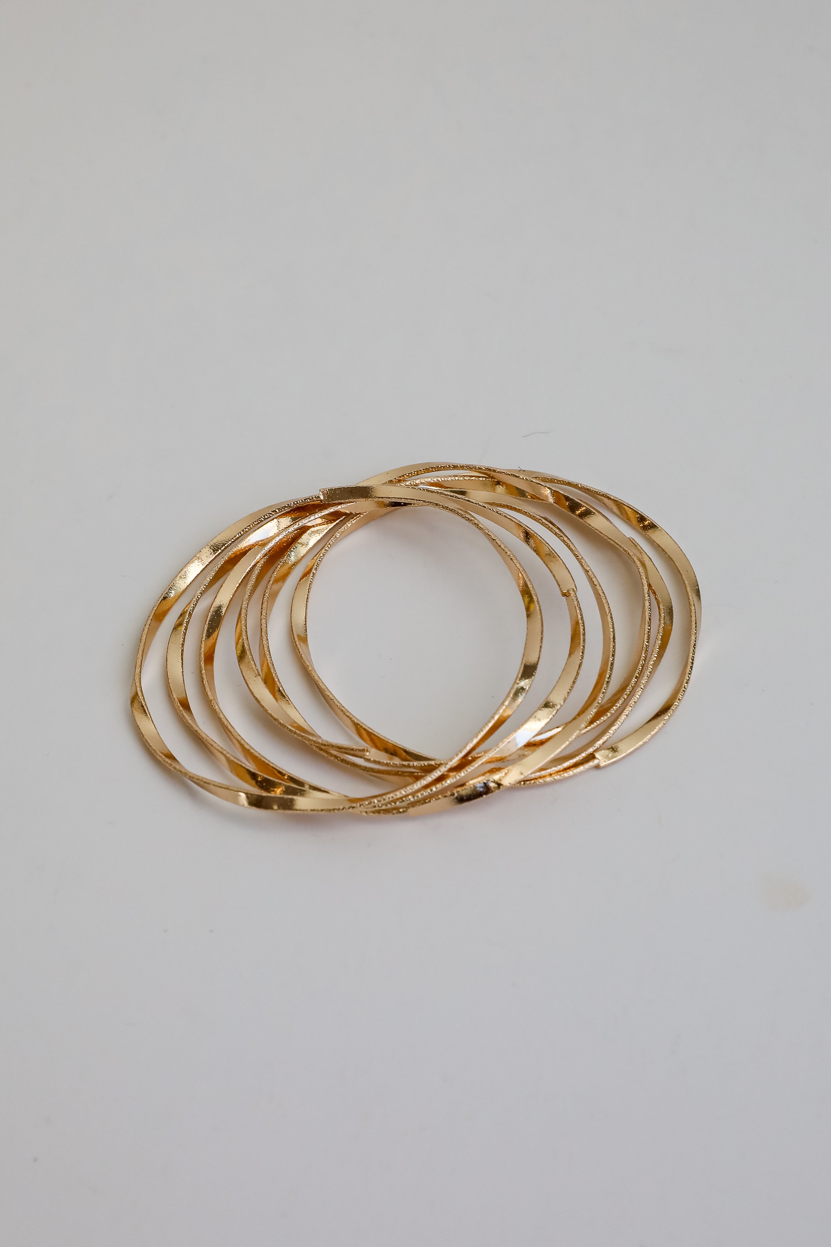 Charlotte Gold Bangle Set