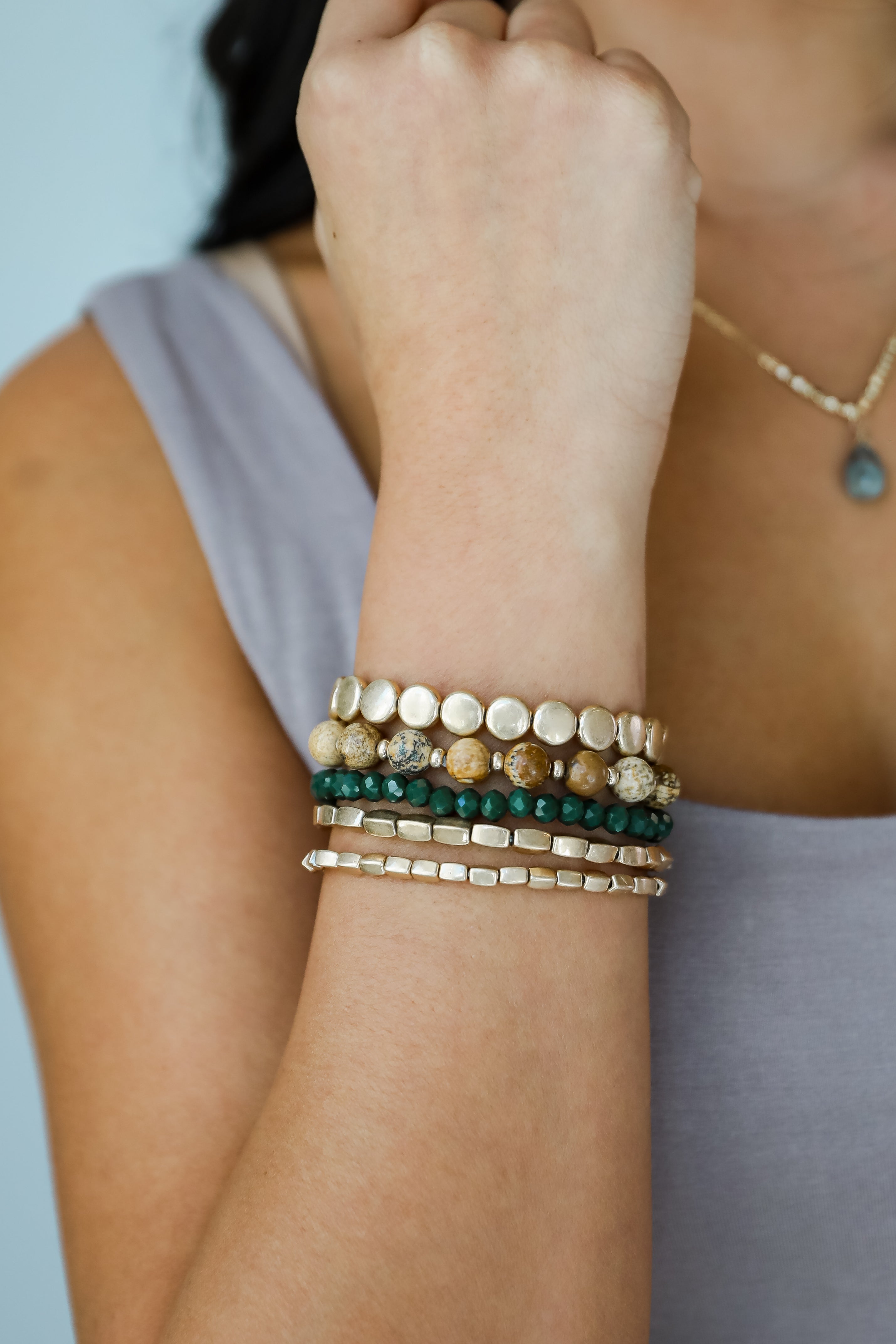 FINAL SALE - Sutton Beaded Bracelet Set