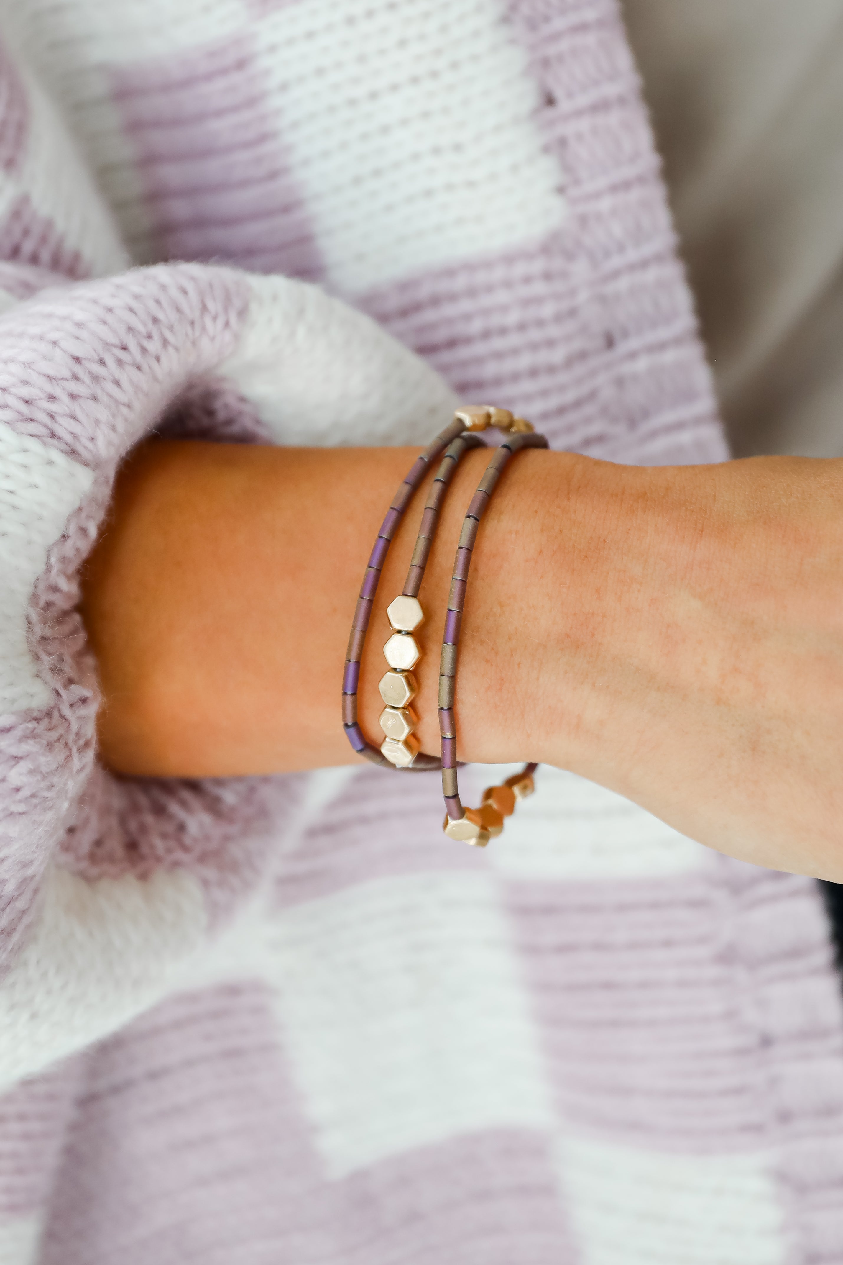 FINAL SALE - Margot Beaded Bracelet Set