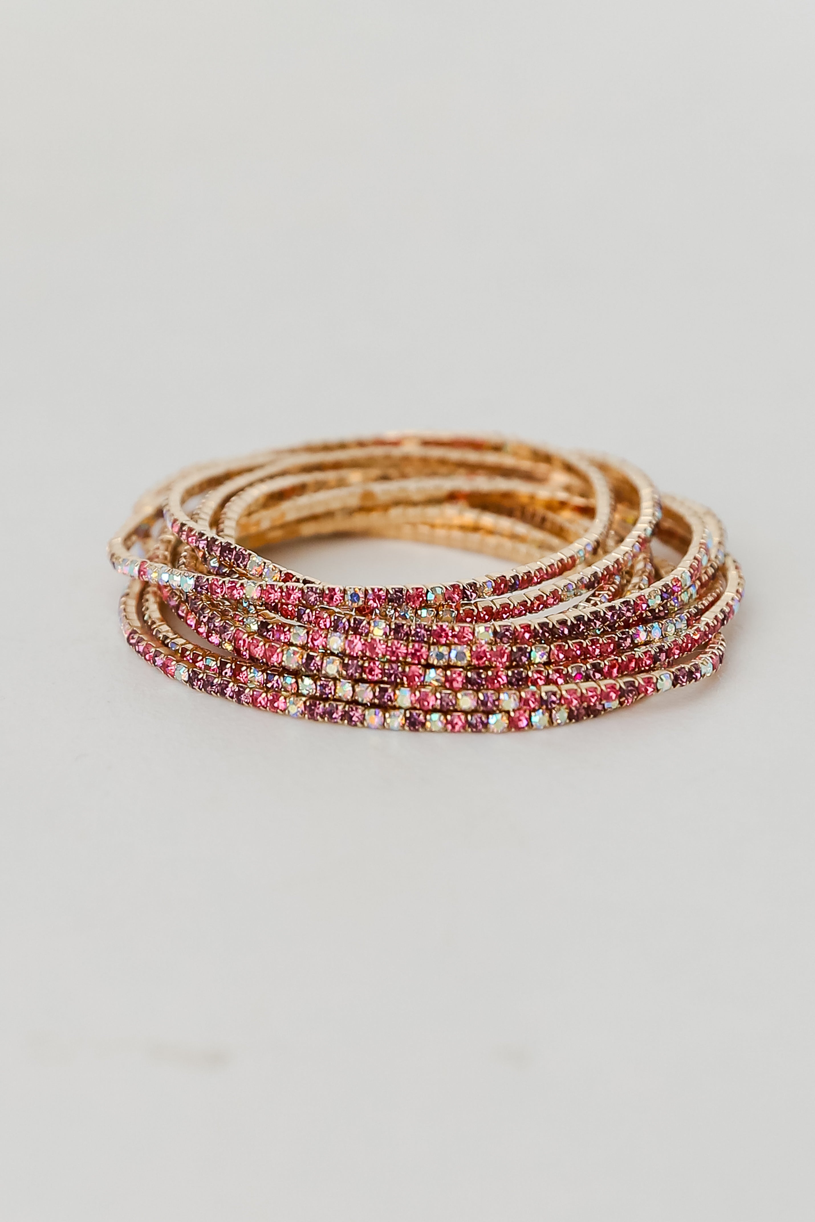 Hayden Rhinestone Bracelet Set