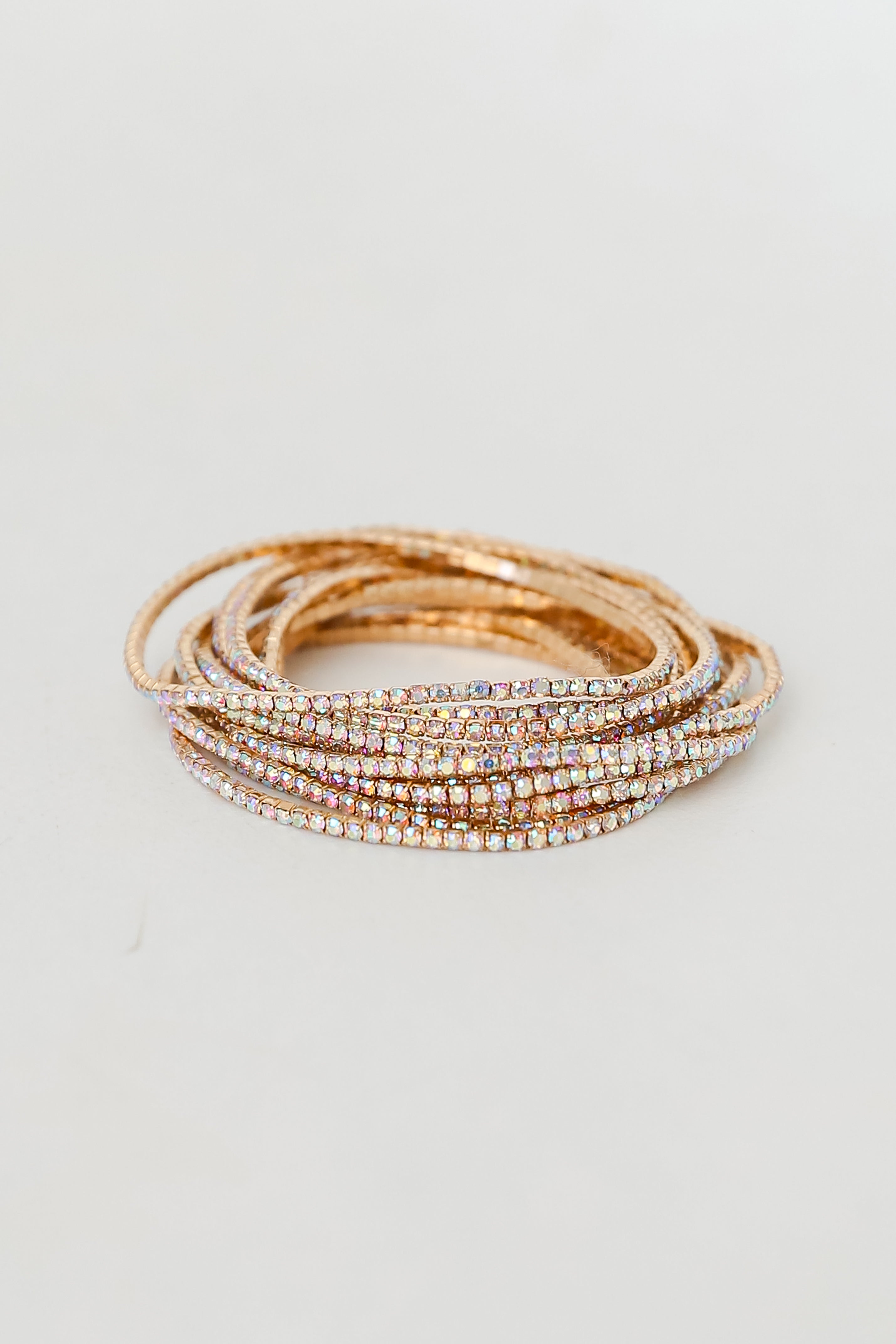 Hayden Rhinestone Bracelet Set